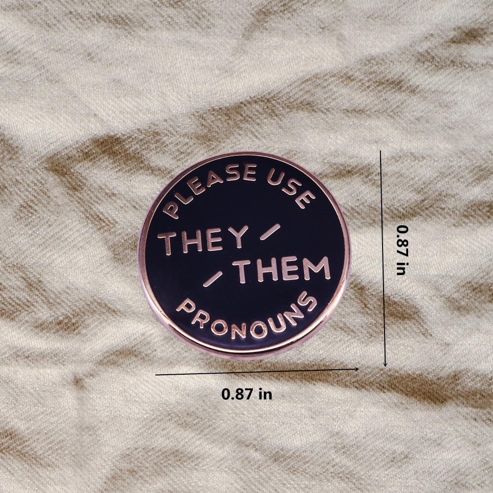 Huy Hiệu Cài Áo Phong Cách Nhóm Nhạc Lgbt