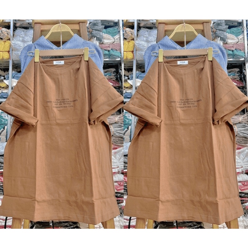 Áo Thun 3158 Unisex Form Rộng Tay Lỡ Chất Cotton Khô Lên Form Chuẩn Đẹp  - ĐĂNG QUANG CLOTHER