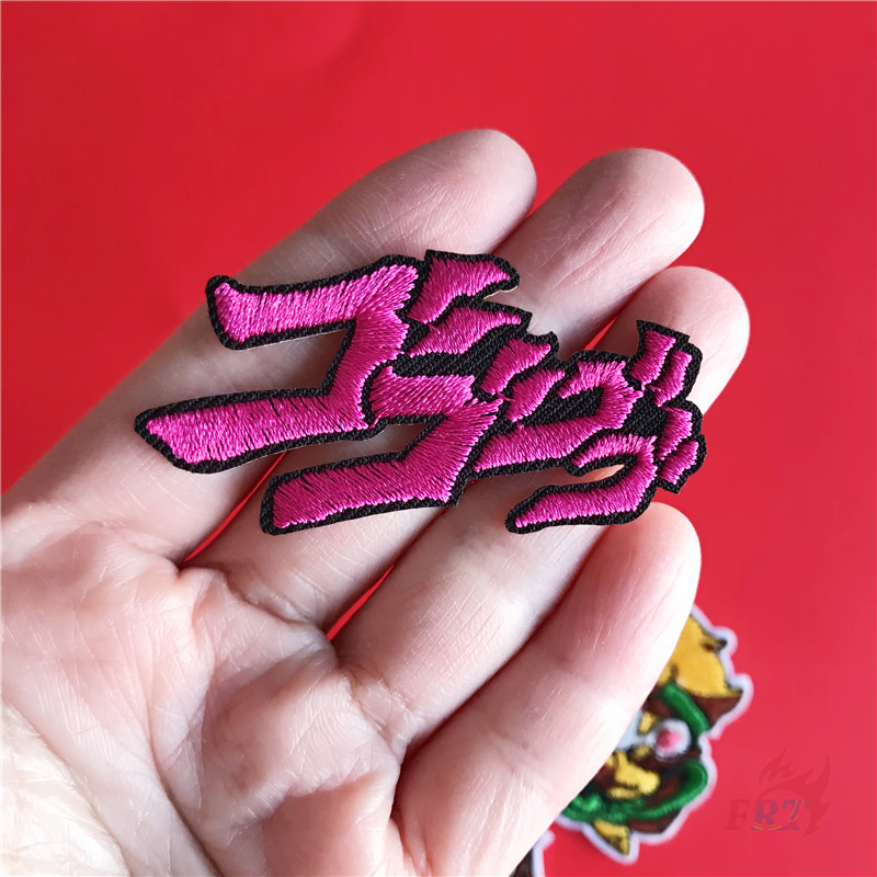 1 Sticker Ủi Thêu Hình Nhân Vật Hoạt Hình Jojo 's Bizarre Adventure Star
