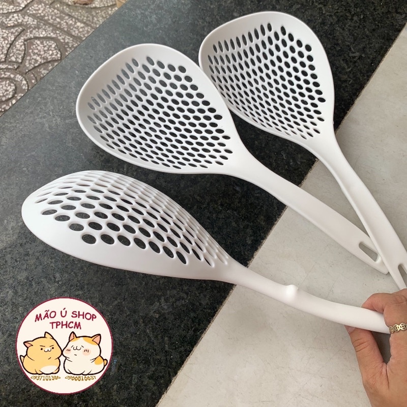 XẺNG XÚC CÁT VỆ SINH - XẺNG LỖ TRÒN NHỎ