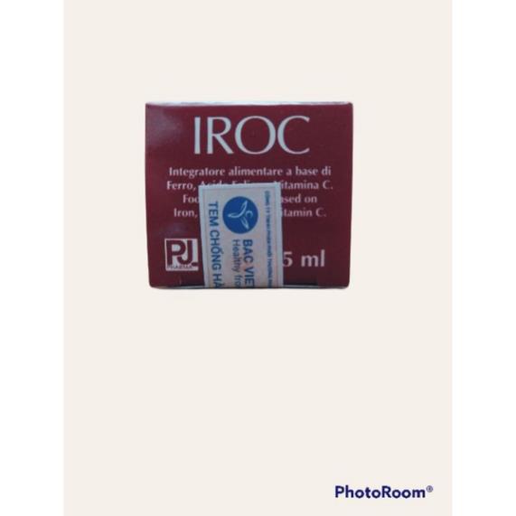 Iroc Bổ Sung Sắt Vitamin C Cho Trẻ Từ 0 Tháng Tuổi