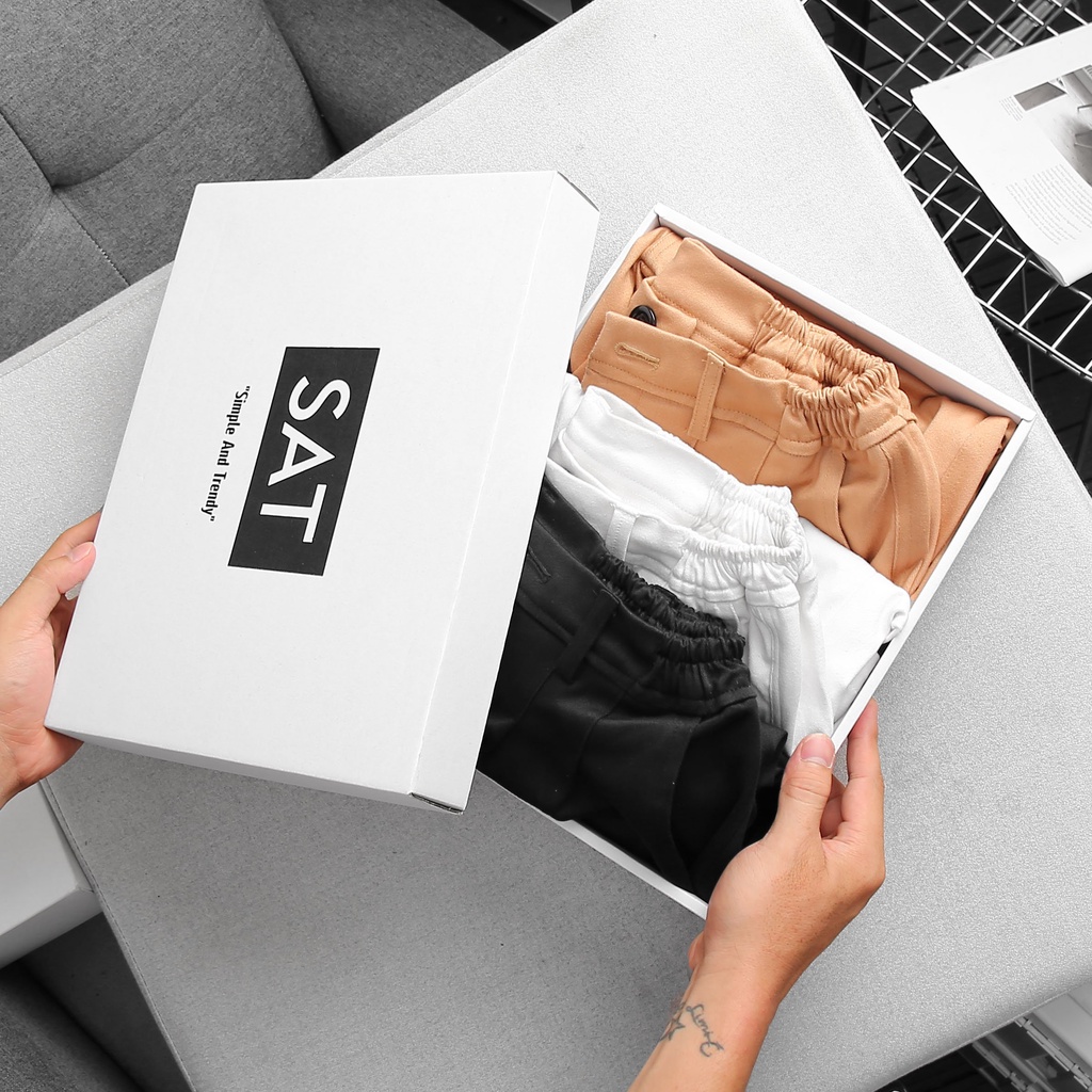 Quần short quần đùi nam SAT SPre-01 vải kaki cao cấp trẻ trung, dày dặn, co giãn nhẹ, chuẩn form.