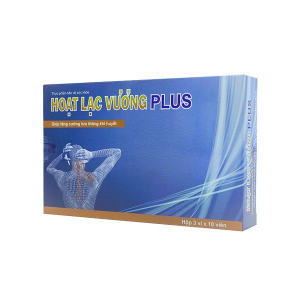 [GIÁ GỐC] Hoạt Lạc Vương Plus hết đau mỏi vai gáy - Hộp 30 viên