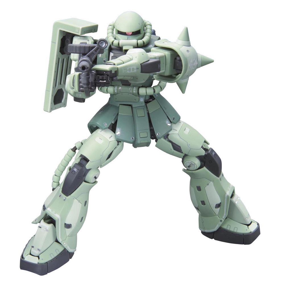 Mô Hình Gundam RG ZAKU 2 MS-06F UC Bandai Real Grade 08 1/144 Đồ Chơi Lắp Ráp Anime Nhật