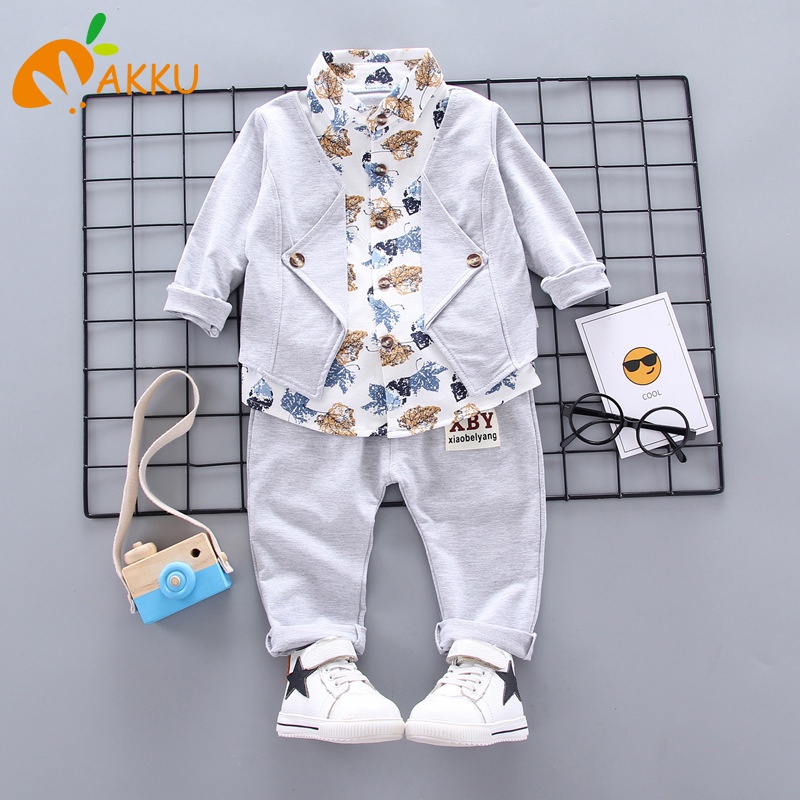 Set Áo Thun Tay Ngắn Và Quần Dài Thời Trang Cho Bé Trai