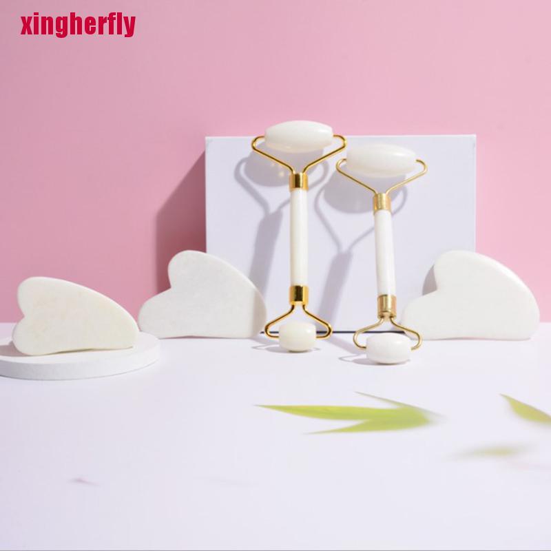 [xingflyVN]Natural Jade Stone Face Lift Body Skin Relaxation Slimming Beauty Neck Thin Tool