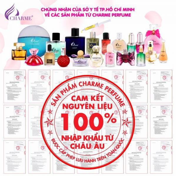 [ Chính Hãng 100% ] Nước Hoa Charme Ruby Sport EDP 50ML . Chính Hãng Cao Cấp