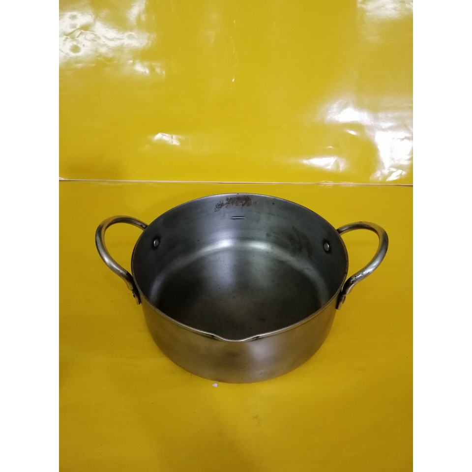 Nồi thép nội địa Nhật, size 20cm, cao 8cm (183), dùng được bếp từ