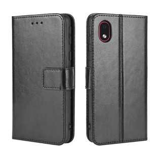 Ốp lưng Samsung Galaxy A01 Core Ốp lưng Bao da PU dạng lật Samsung Galaxy A01 Core Ốp lưng Đế da PU dạng lật