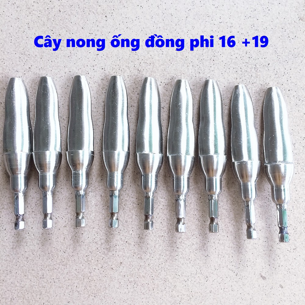 Nong ống đồng [INOX 304] Nong ống đồng bằng khoan phi 6 -10 - 12 -16 - 19 tiện lợi, nhanh chóng