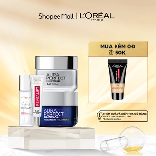 Bộ dưỡng trắng chống thâm nám và cấp ẩm toàn diện L’Oreal Paris Q3