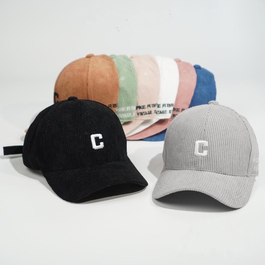 Mũ Lưỡi Trai Nón Chữ C Unisex Nam Nữ 416 Chất Nhung Cao Cấp - Hata24h