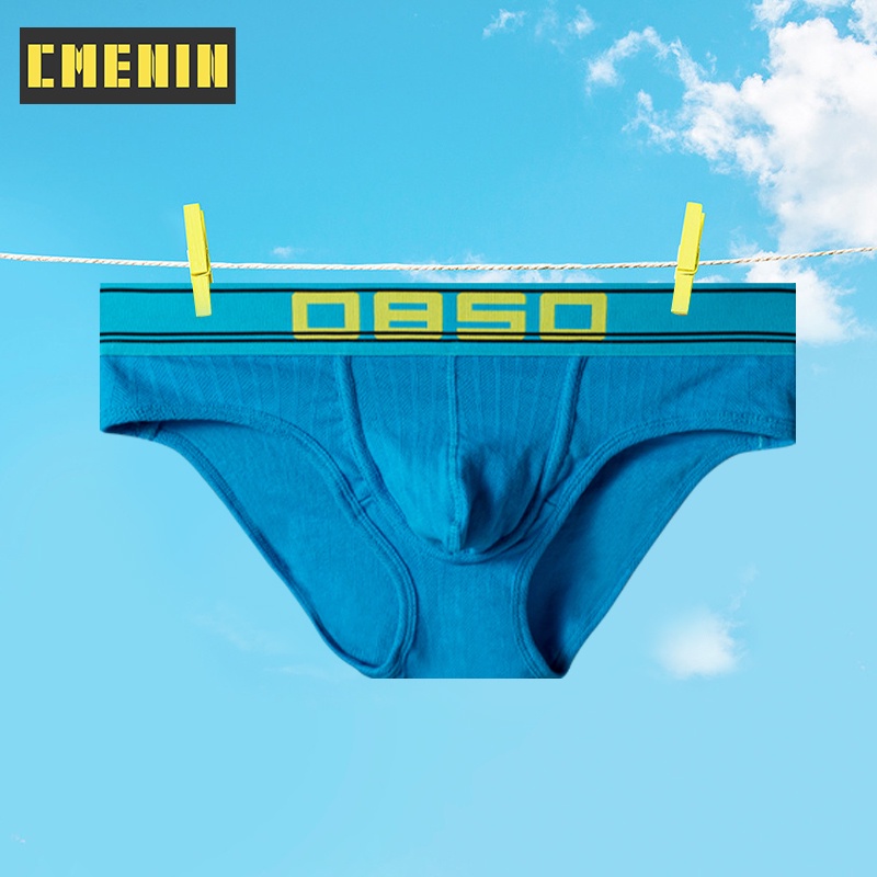 1 Quần Lót Cotton Thoáng Khí Gợi Cảm Cho Nam Jockstrap Bs3132 CMENIN