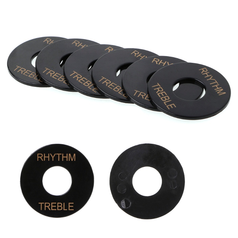 Set 6 Vòng Đệm Công Tắc Điều Chỉnh Nhịp Tim Cho Đàn Guitar Điện