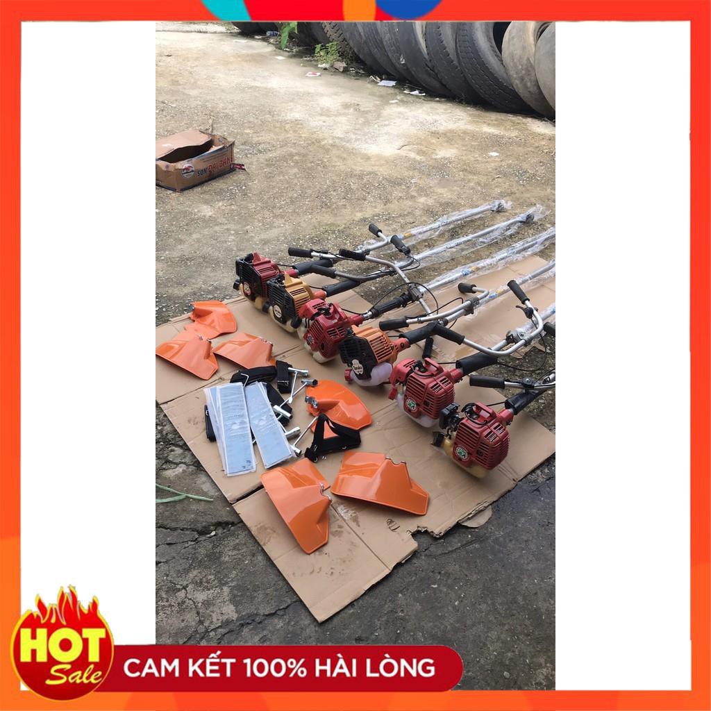 [Hàng Xịn] Máy cắt cỏ cầm tay  nhỏ gọn, nhẹ sử dụng dễ dàng tiện lợi. sản phẩm máy 2 kỳ sử dụng xăng pha nhớt