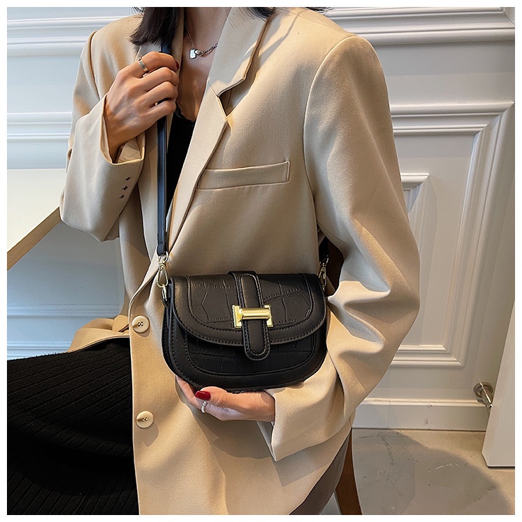 Túi xách nữ đeo chéo đẹp thời trang cao cấp khóa dải H sang trọng phong cách Hàn Quốc