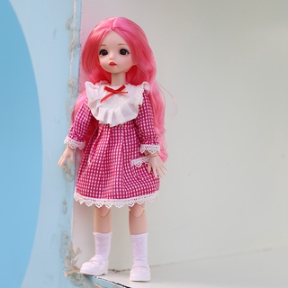 Đầm Đồ Chơi Búp Bê 28cm Tỉ Lệ 1 / 6