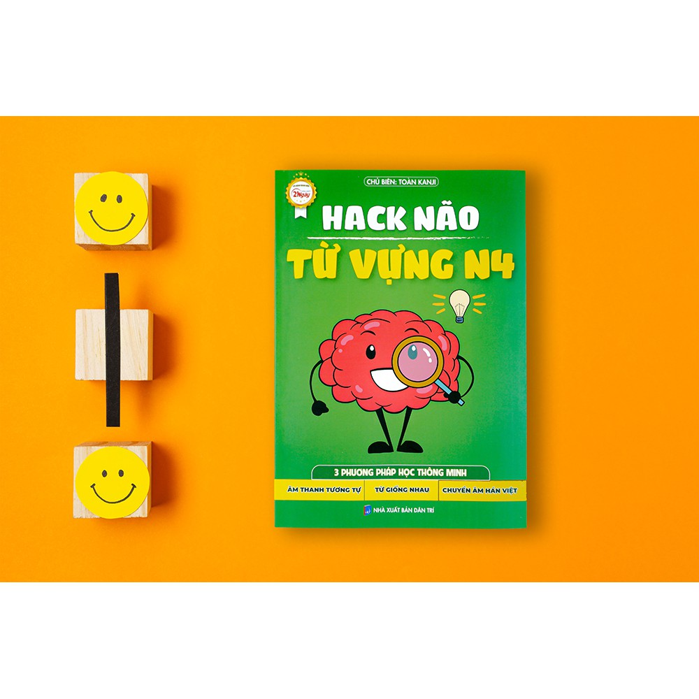 Sách Tiếng Nhật - Hack Não Từ Vựng N4 - 3 Phương Pháp Học Nhanh