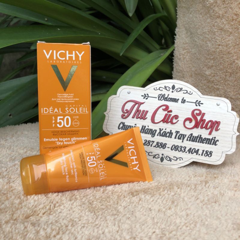 Kem Chống Nắng VICHY 50ml [HÀNG PHÁP CHÍNH HÃNG]