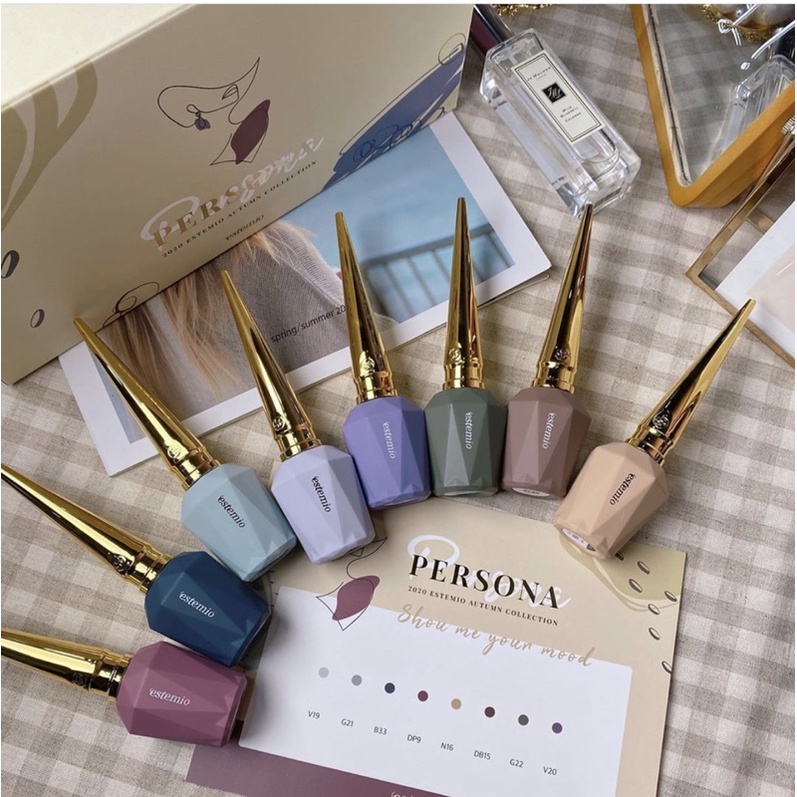 Sơn gel estemio chính hãng hàn quốc set persona 2020