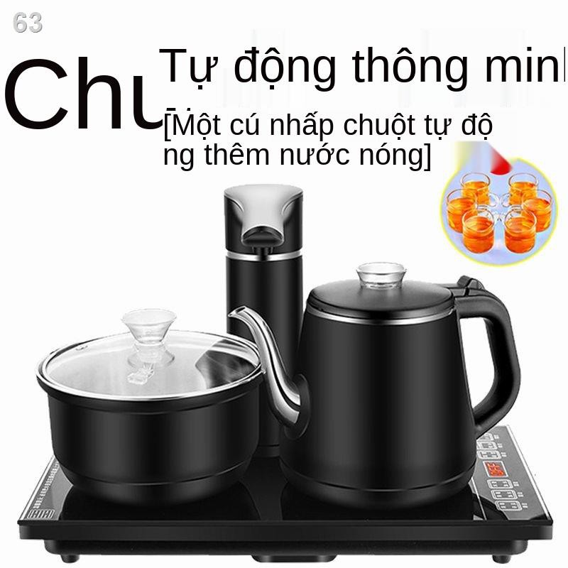 VẤm điện Sheung Shui tự động, ấm đun nước chống đóng cặn và cách nhiệt gia dụng, bộ pha trà bơm ngắt điện thông minh