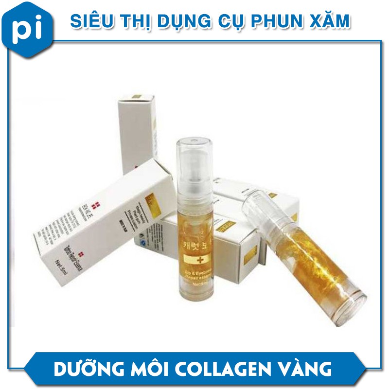 Dưỡng Môi Collagen Vàng - Dưỡng Môi Sau Phun Xăm