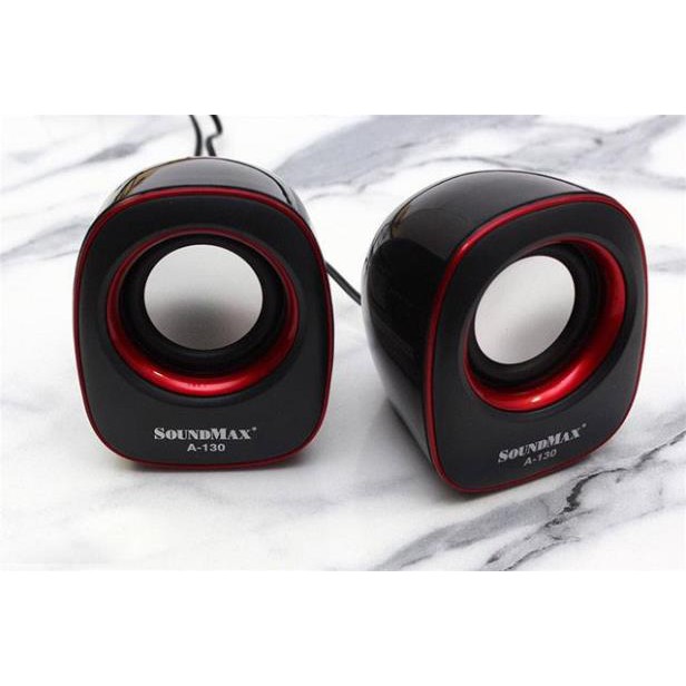 Loa máy tính Soundmax A130 2.0 Đỏ