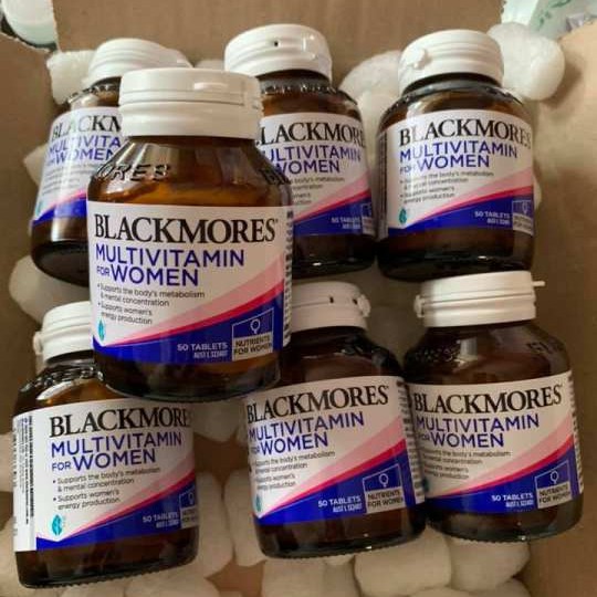 [Hàng chuẩn Úc] Vitamin tổng hợp cho phụ nữ Blackmores Multivitamin for Women DATE 2023 | BigBuy360 - bigbuy360.vn