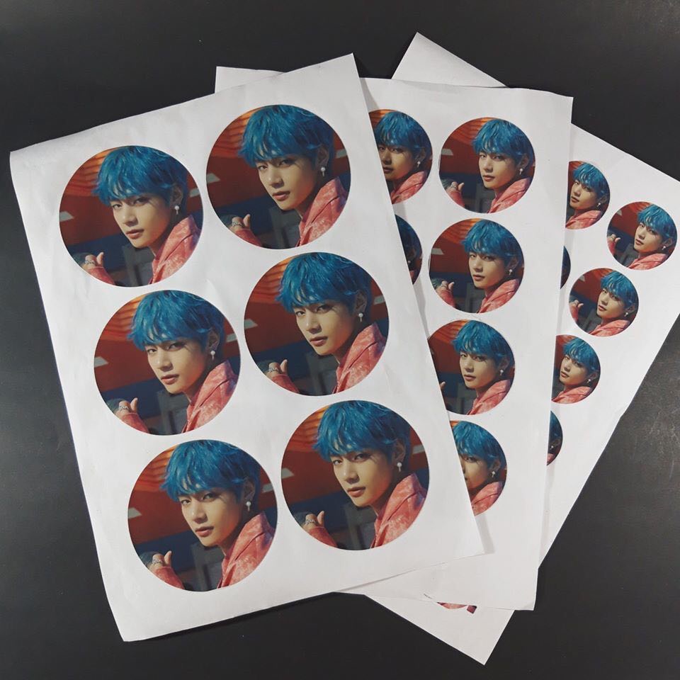 [500 - 1000 NHÃN DÁN/ STICKER TRÒN IN THEO YÊU CẦU] Loại cắt sẵn gỡ ra dán