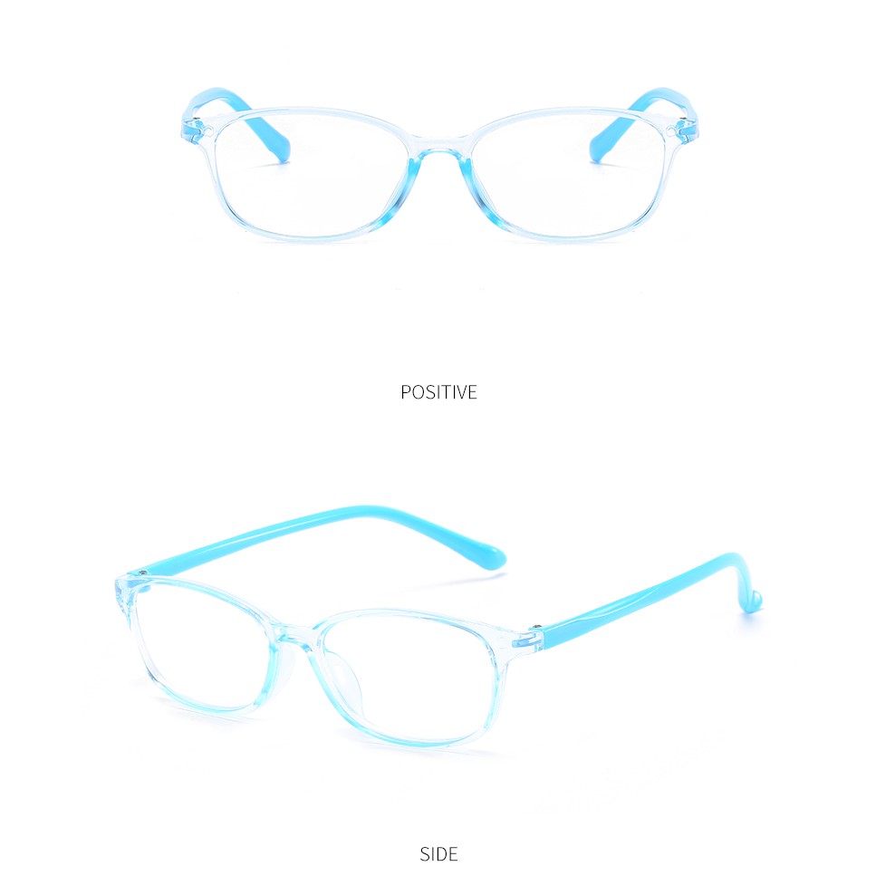 Mắt kính đọc sách dùng máy tính chống ánh sáng xanh dương gọng kính TR90 dành cho trẻ em