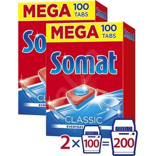 Viên rửa dành cho máy rửa bát Somat Mega 100 viên ( Chính hãng Đức )