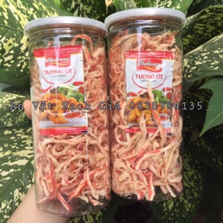 Mực xé sợi hấp nước dừa 300g
