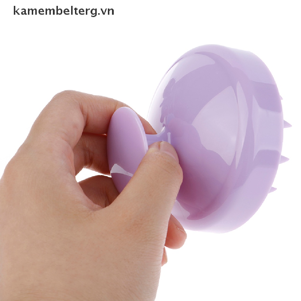 Kk Lược Silicone Mát Xa Da Đầu Khi Tắm Tiện Dụng