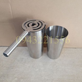 Combo dụng cụ chặn đá lớn và shaker 2 mảnh