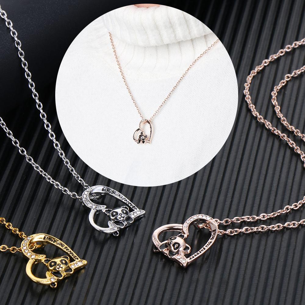 ROSE Vòng cổ Mặt Gấu Trúc Dễ Thương