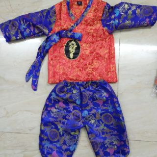 Set hanbok hàn quốc cho bé trai