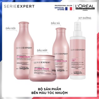  BỘ SẢN PHẨM BỀN MÀU TÓC NHUỘM LOREAL VITAMINO RESVERATROL