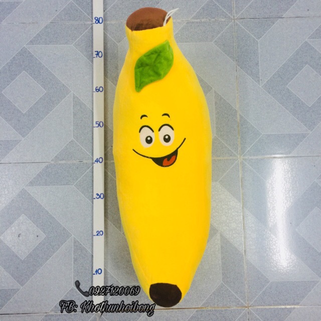 GỐI TRÁI CHUỐI SIZE LỚN 75CM