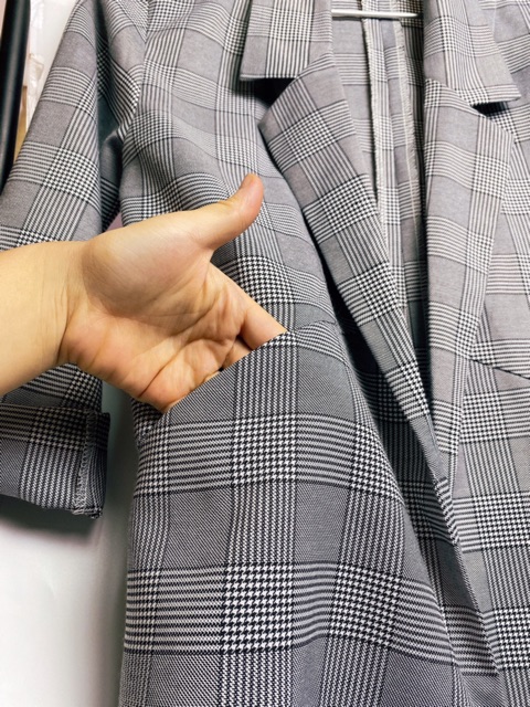 Áo vest kẻ Blazer mẫu mới ASS012109 | BigBuy360 - bigbuy360.vn