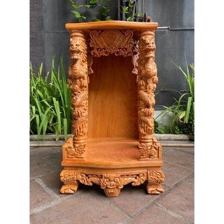 Bàn thờ thần tài cao cấp mẫu Rồng Phun Lửa