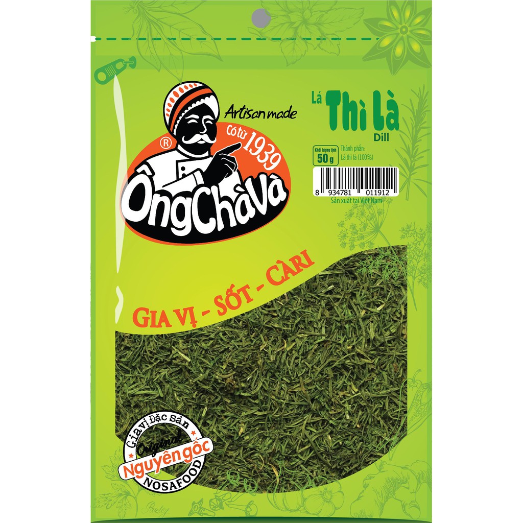 Lá Thì Là Ông Chà Và 50g (Dill Leaves)