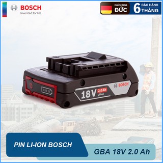 Pin Bosch li-ion 18V-2.0Ah 1600A001CG