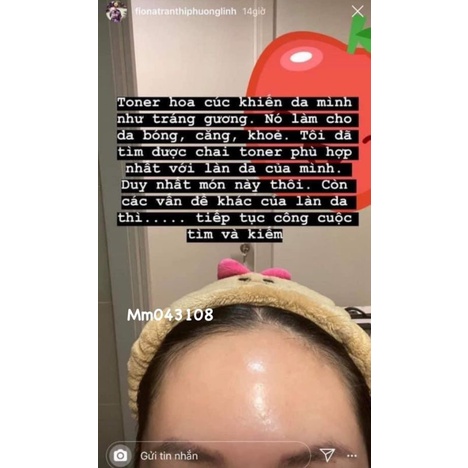 Toner hoa cúc KIEHLS 40ML, Toner cho da dầu nhạy cảm se khít lỗ chân lông