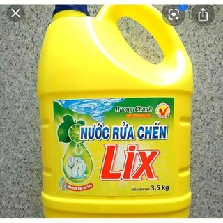 Nước rửa Chén Lix Trà xanh 3.5kg