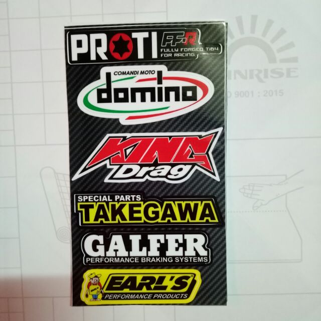 Tem logo -- Proti--Domino--king Drag---Takegawa---Galfer
