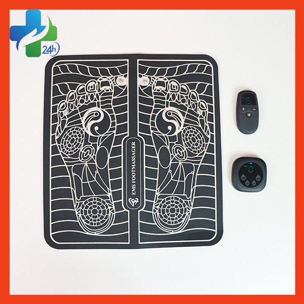 Máy massage bàn chân, máy xoa bóp chân hồng ngoại EMS xung điện HM-C3 cao cấp