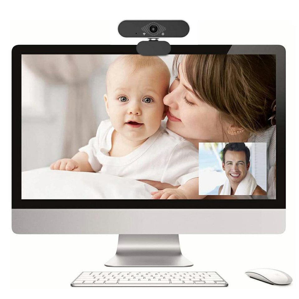 Webcam 1080P HD có micro cho máy tính