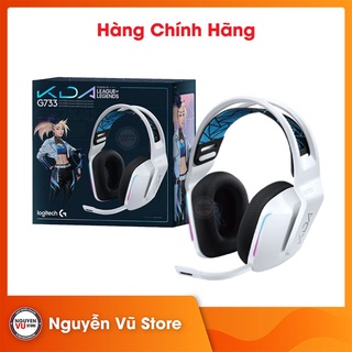 Tai nghe gaming không dây logitech g733 kda rgb wireless hàng chính hãng
