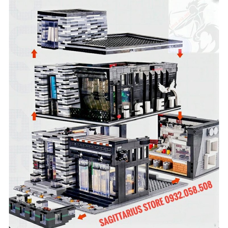 Lego Mouldking 16042 Lắp Ráp Quán Ăn