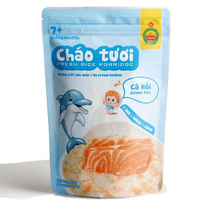 Cháo tươi Cây Thị cá hồi 260g (Trên 7 tháng)